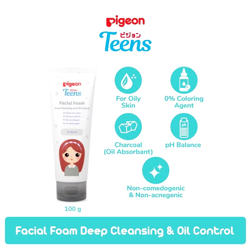 Pigeon Pigeon Teens Facial Foam Deep Cleansing & Oil Control