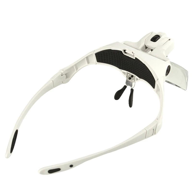 Kacamata Pembesar 5 Lensa Magnifier dengan 2 LED