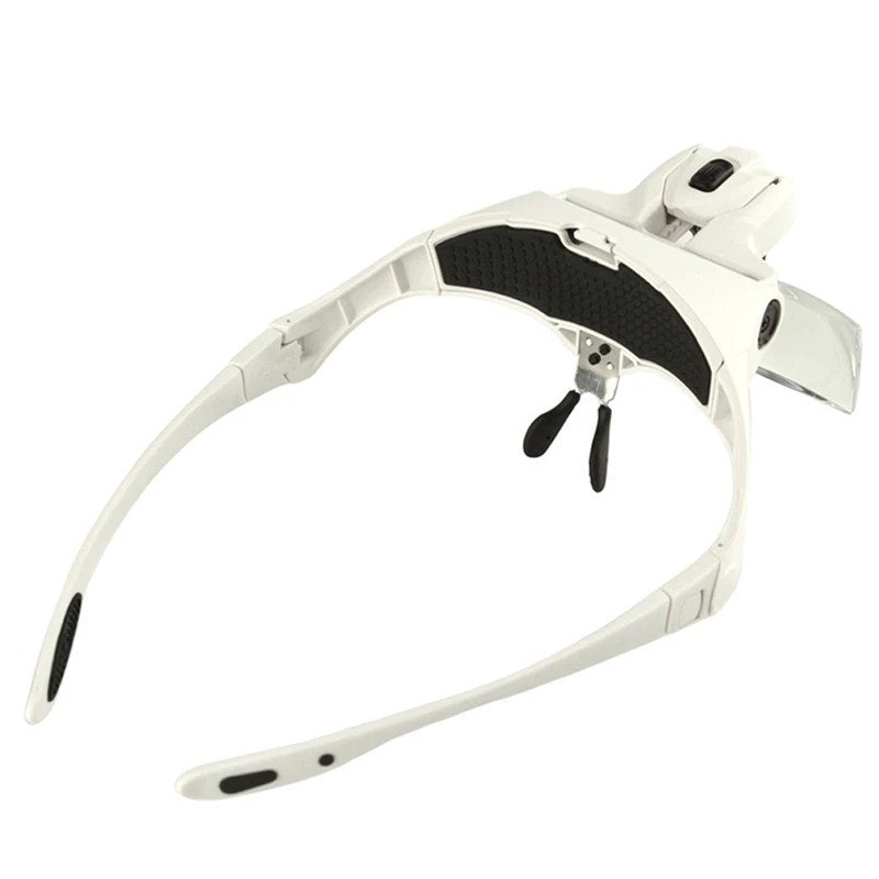 Kacamata Pembesar 5 Lensa Magnifier dengan 2 LED 2