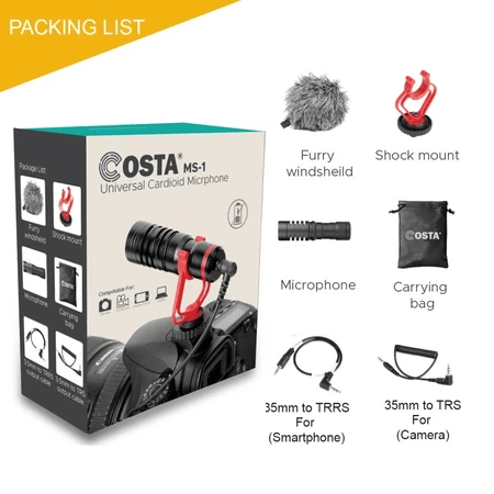  COSTA Microphone Shotgun MS-1