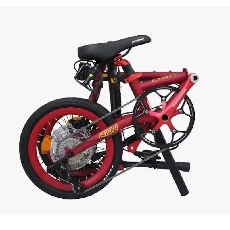Maximo Piegare Folding Bike 9 Speed RION Chromoly 4