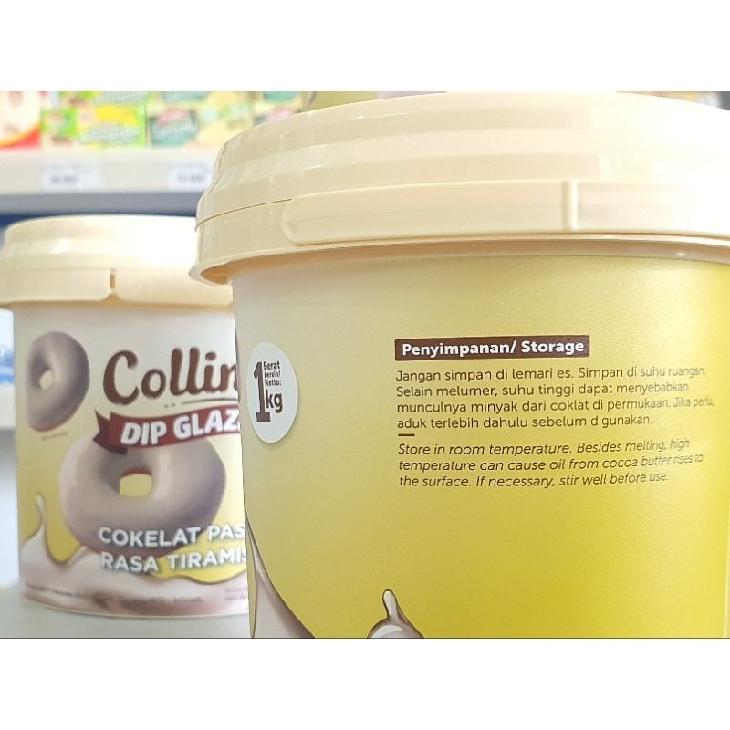Collins Dip Glaze Cokelat Pasta Rasa Tiramisu 4