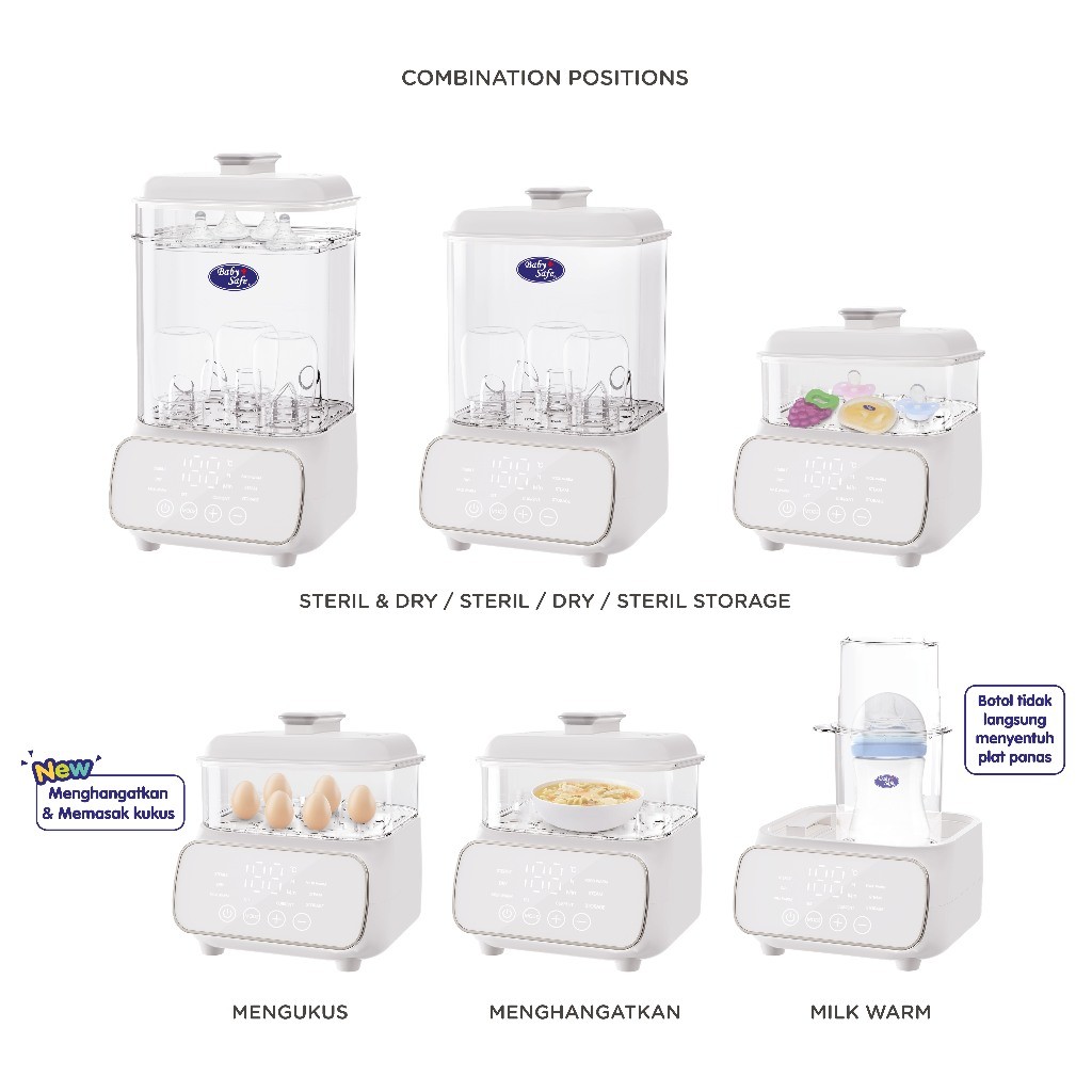 BabySafe Digital Sterilizer & Dryer  4