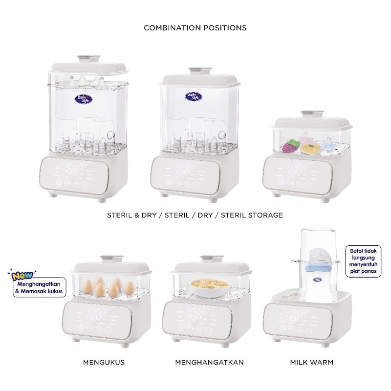 BabySafe Digital Sterilizer & Dryer 4