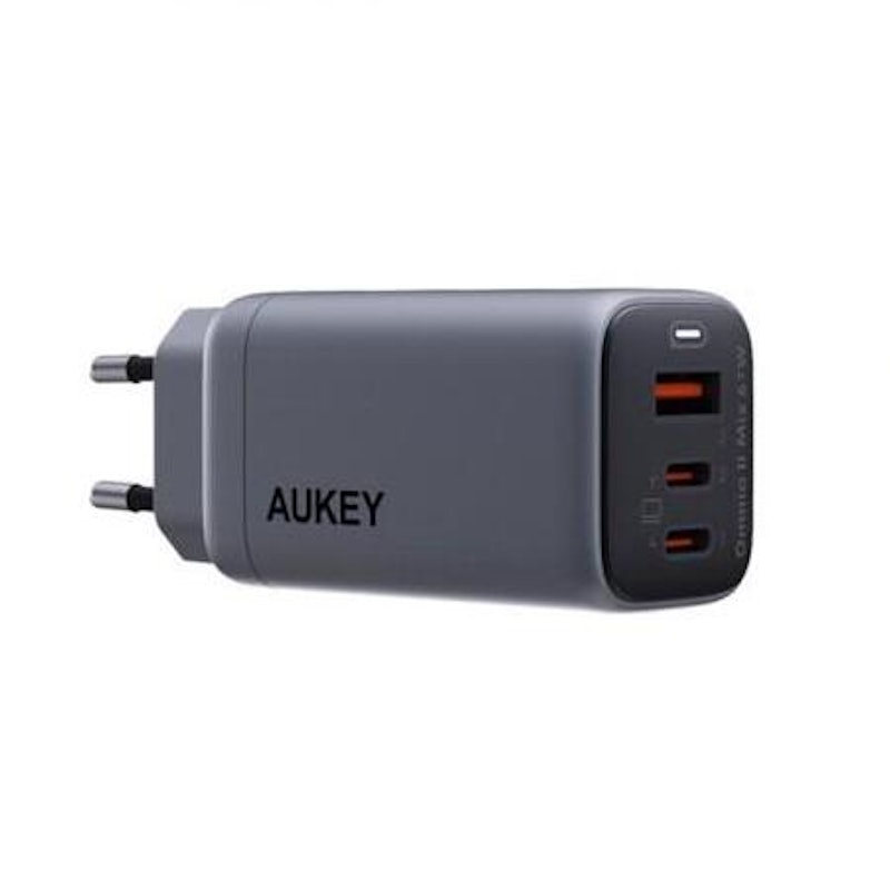 Aukey Charger Multi Port Type C and USB A 67W 1