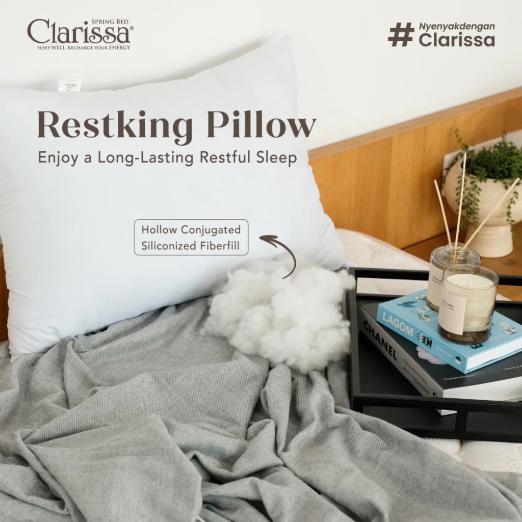 Megah Jaya Beddingindo Restking Hollow Fiber Pillow