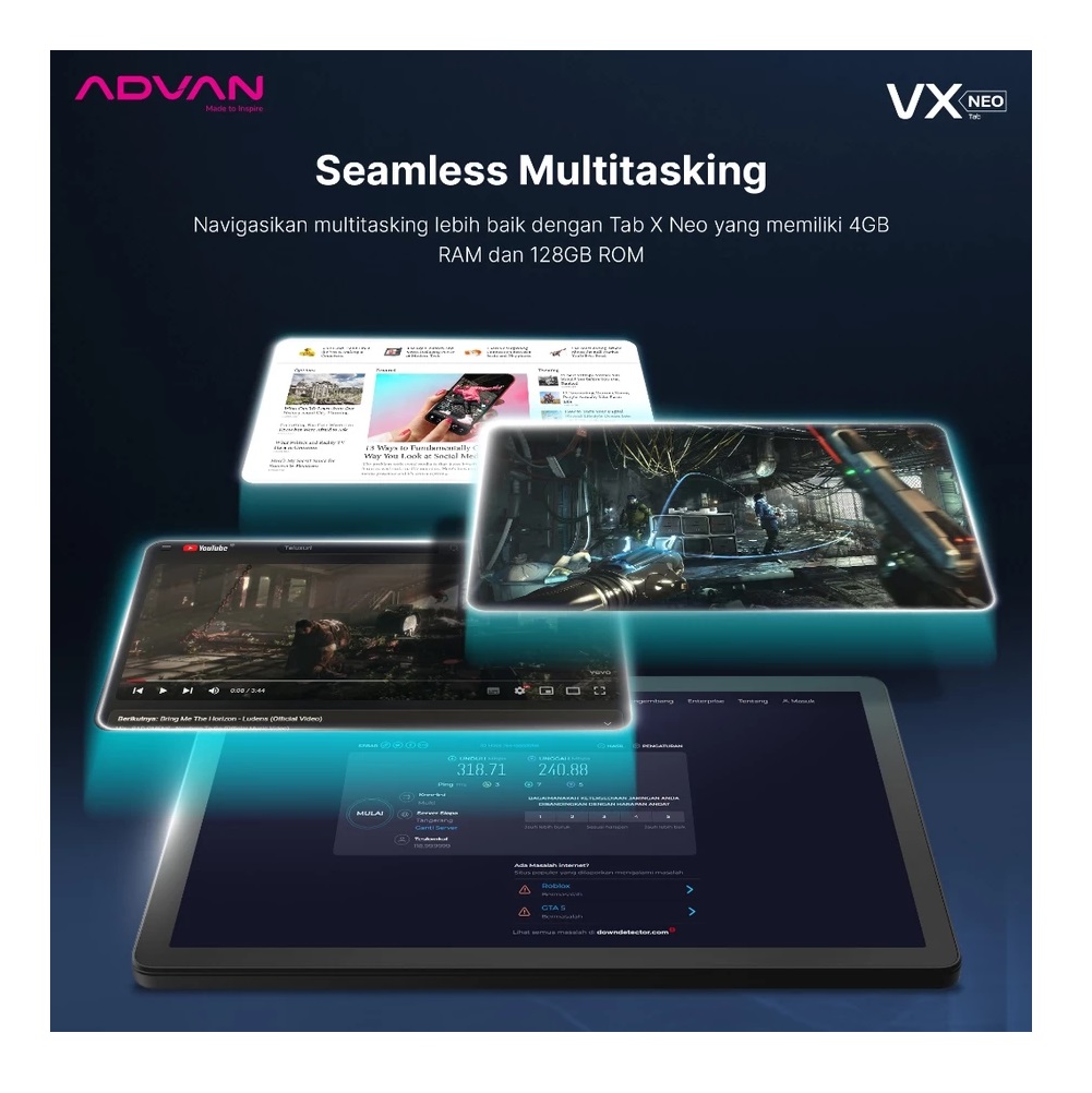 Bangga Teknologi Indonesia Advan Tab VX Neo