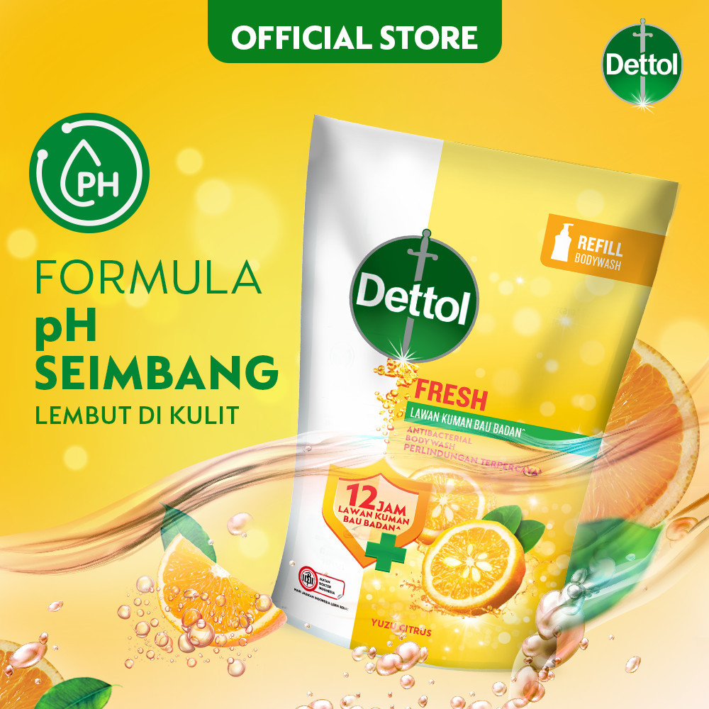 Reckitt Benckiser   Dettol Fresh Antibacterial Bodywash