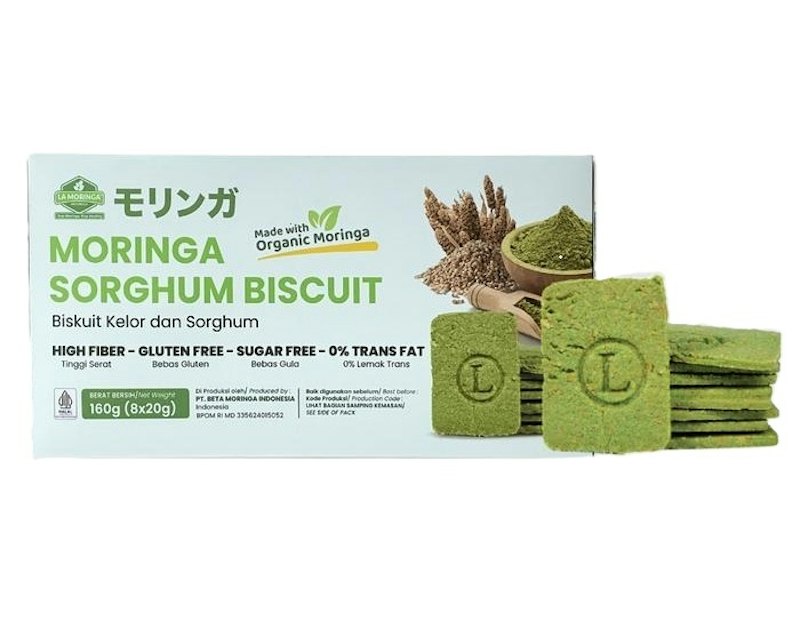 LA MORINGA Moringa Sorghum Biscuit 1