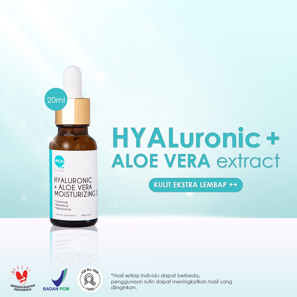 Javinci Berkat Kreatif Sentosa Pipiqiu Moisturizing Hyaluronic + Aloe Vera Serum