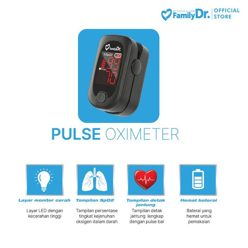 FamilyDr. Fingertip Pulse Oximeter 3