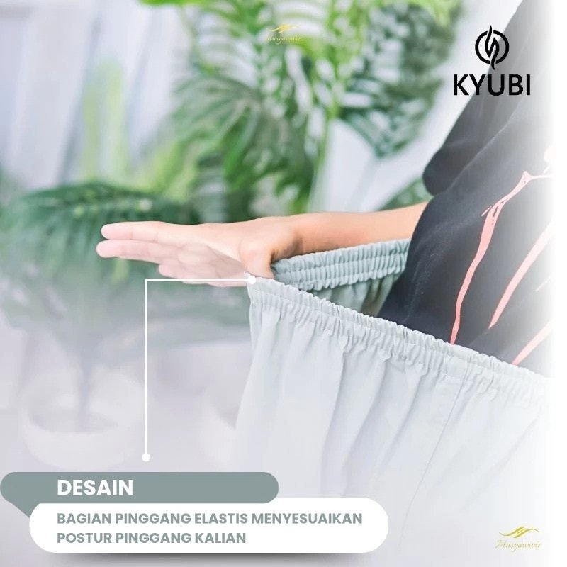 Kyubi Jas Hujan Anak Setelan Ponco Celana 4