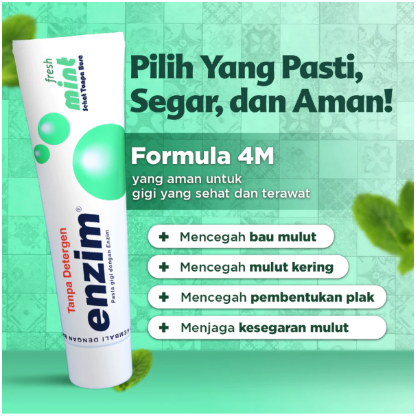 Enzym Bioteknologi Internusa Enzim Fresh Mint