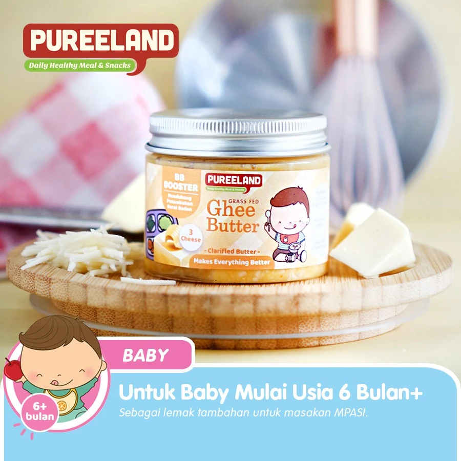Pureeland Nutritama Prima Pureeland Garlic Ghee Butter