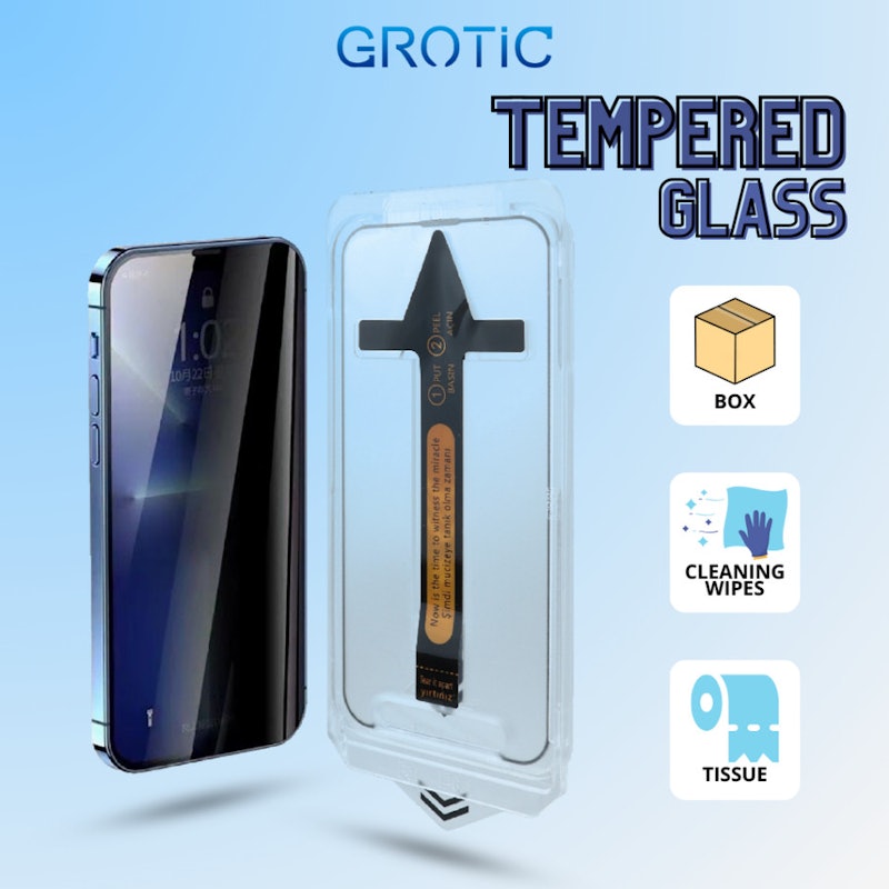 GROTIC Instant Magic Box Tempered Glass 5