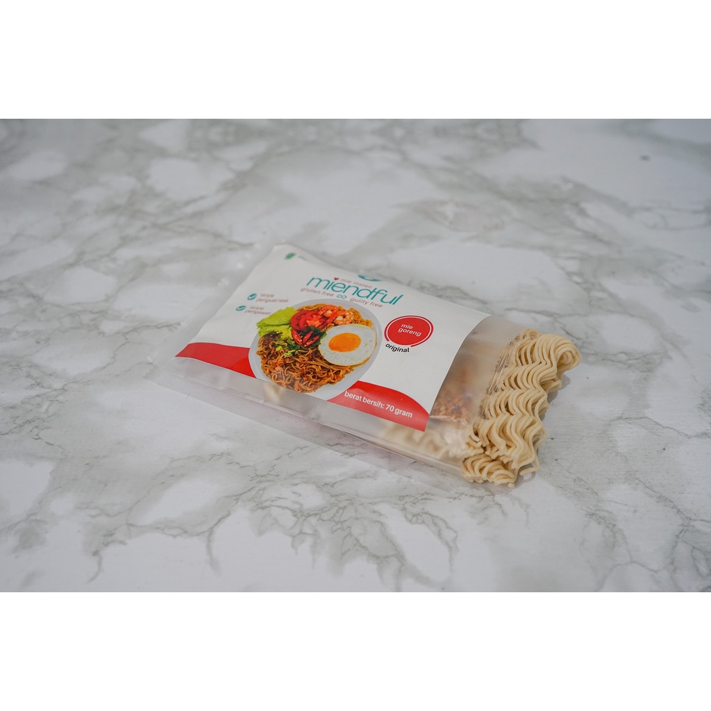 Indofood CBP Sukses Makmur Miendful Mie Instan Gluten Free Rasa Goreng
