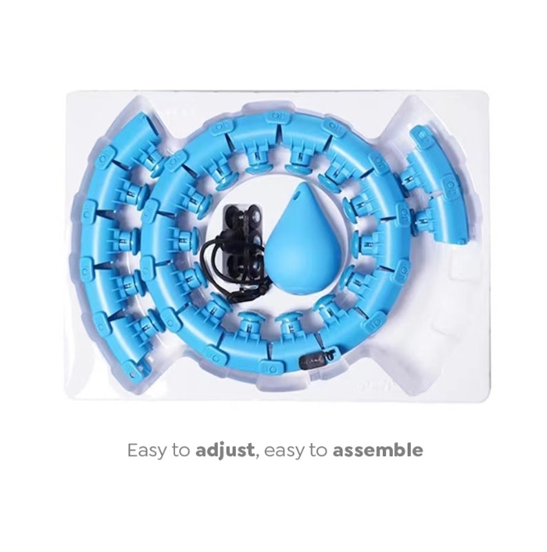 HAPPYFIT 24 Knots Massage Hula Hoop 3