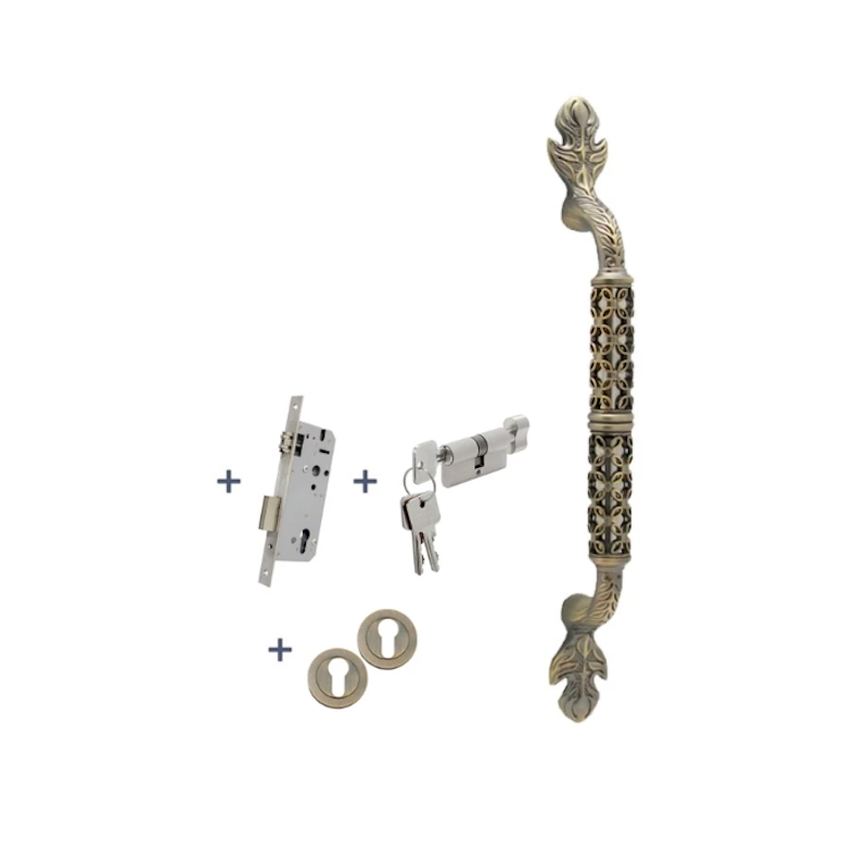 Evomab Pull Handle Pintu Antik Set Knob 1
