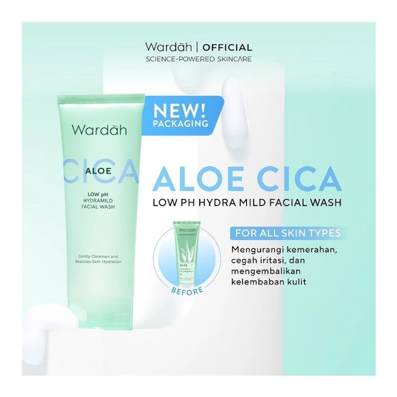 Cica Aloe Low pH Hydramild Facial Wash 2