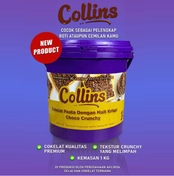 Primarasa Abadi Sejahtera Collins Choco Crunchy