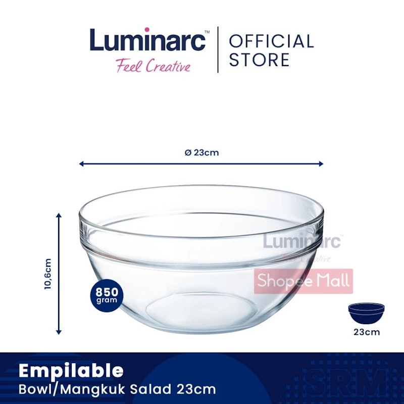 Luminarc Empilable Bowl 23 cm