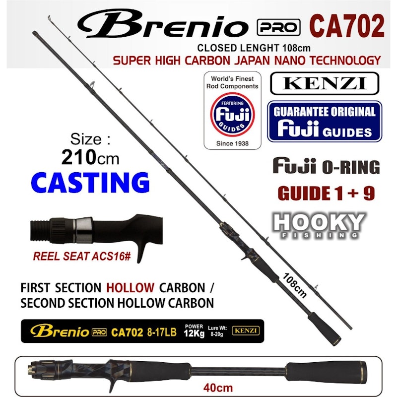 Kenzi Brenio Pro CA702 Cast Spinning 4