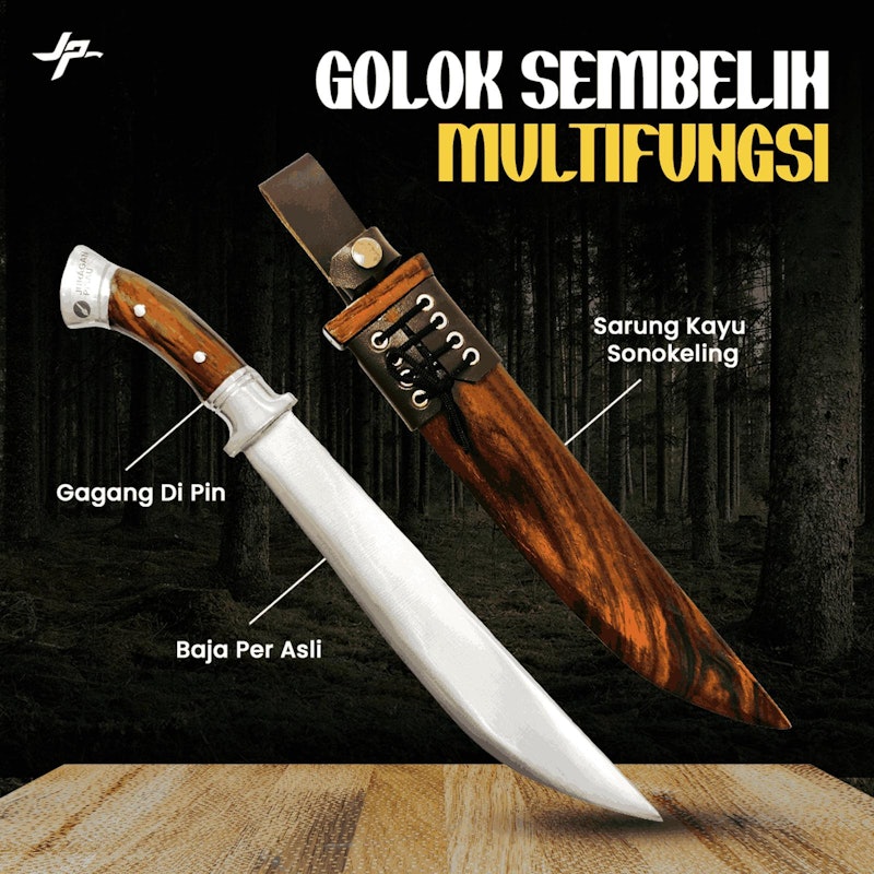 Juragan Pisau Nusantara Golok Sembelih Ki Atep 2