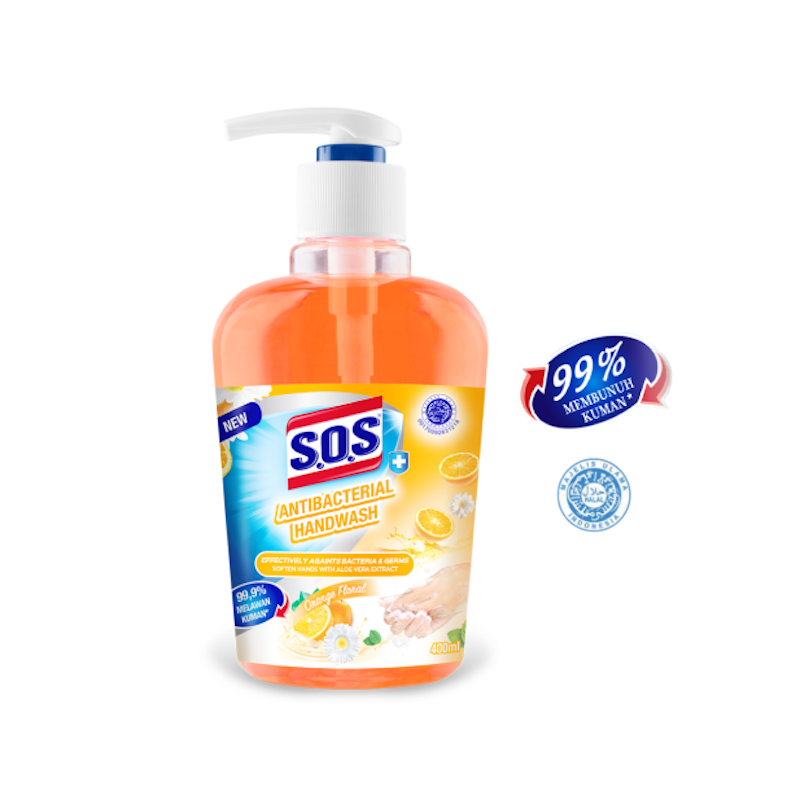 SOS Hand Soap Fragrance Anti Bacterial 3