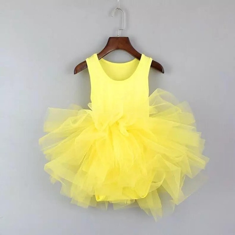 Setelan Baju Ballet Anak Rok Tutu Fluffy Dress + FREE Stocking 1