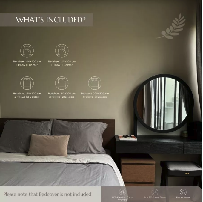 Leven Home Kreasi Leven Cotton Earth Collection