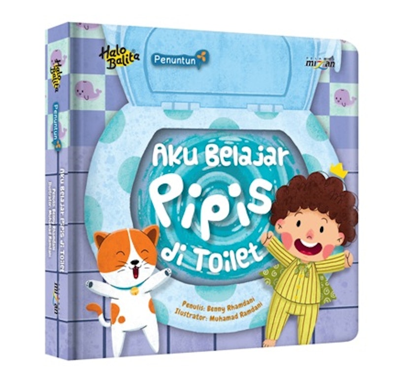 Aku Belajar Pipis di Toilet 1