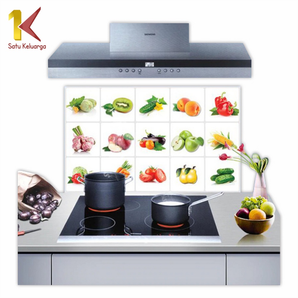 Wallpaper Sticker Dapur Anti Minyak 4