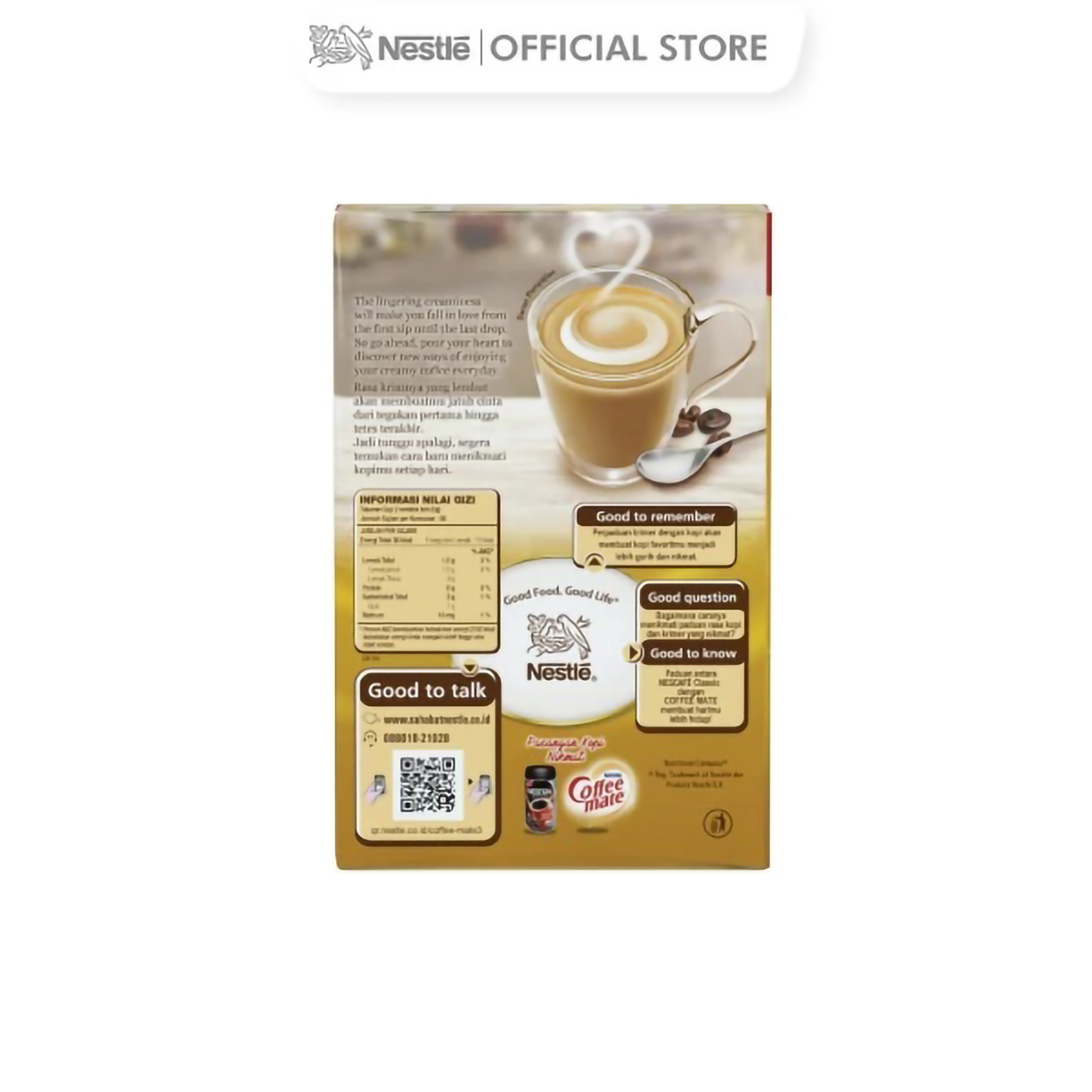 Nestlé Indonesia Nestlé Coffee-Mate Creamer Box 450 gram