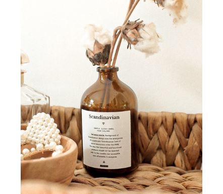 Vintage Scandinavian Glass Vase