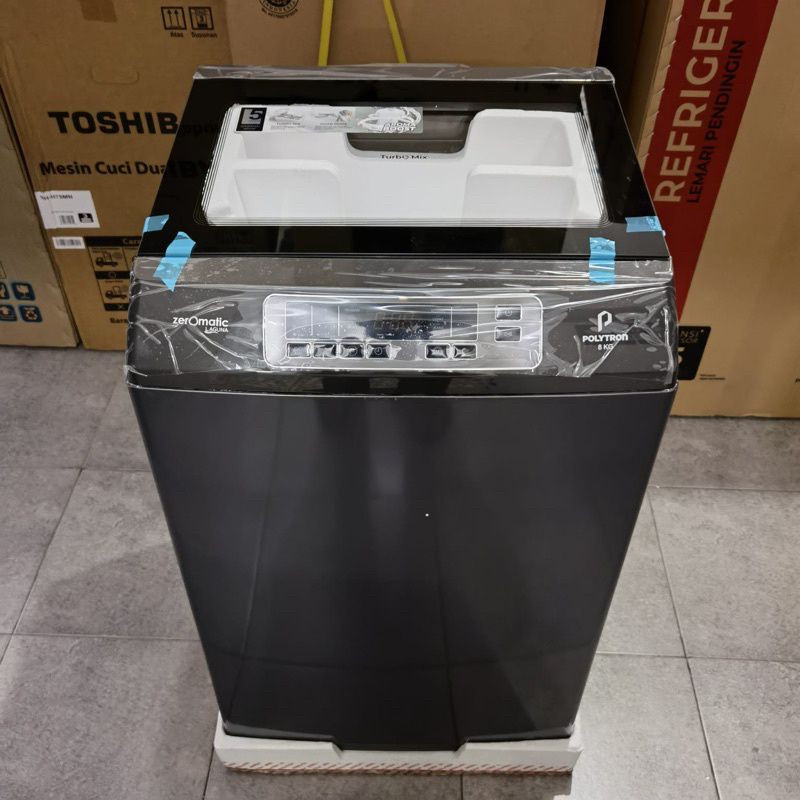 Hartono Istana Teknologi Polytron Polytron Mesin Cuci 1 Tabung Zeromatic Laguna Series Hijab 10 kg PAW 1028Y