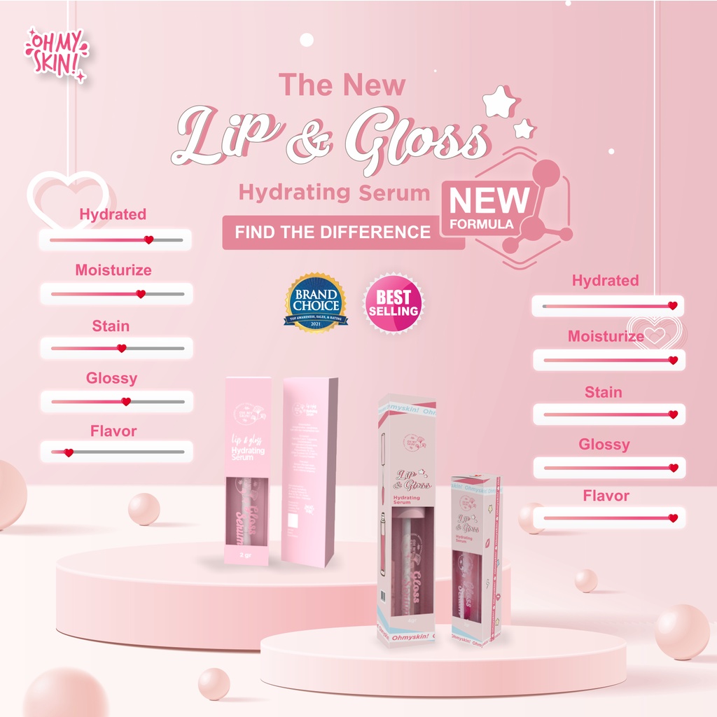 Oh My Skin! Lip & Gloss Hydrating Serum