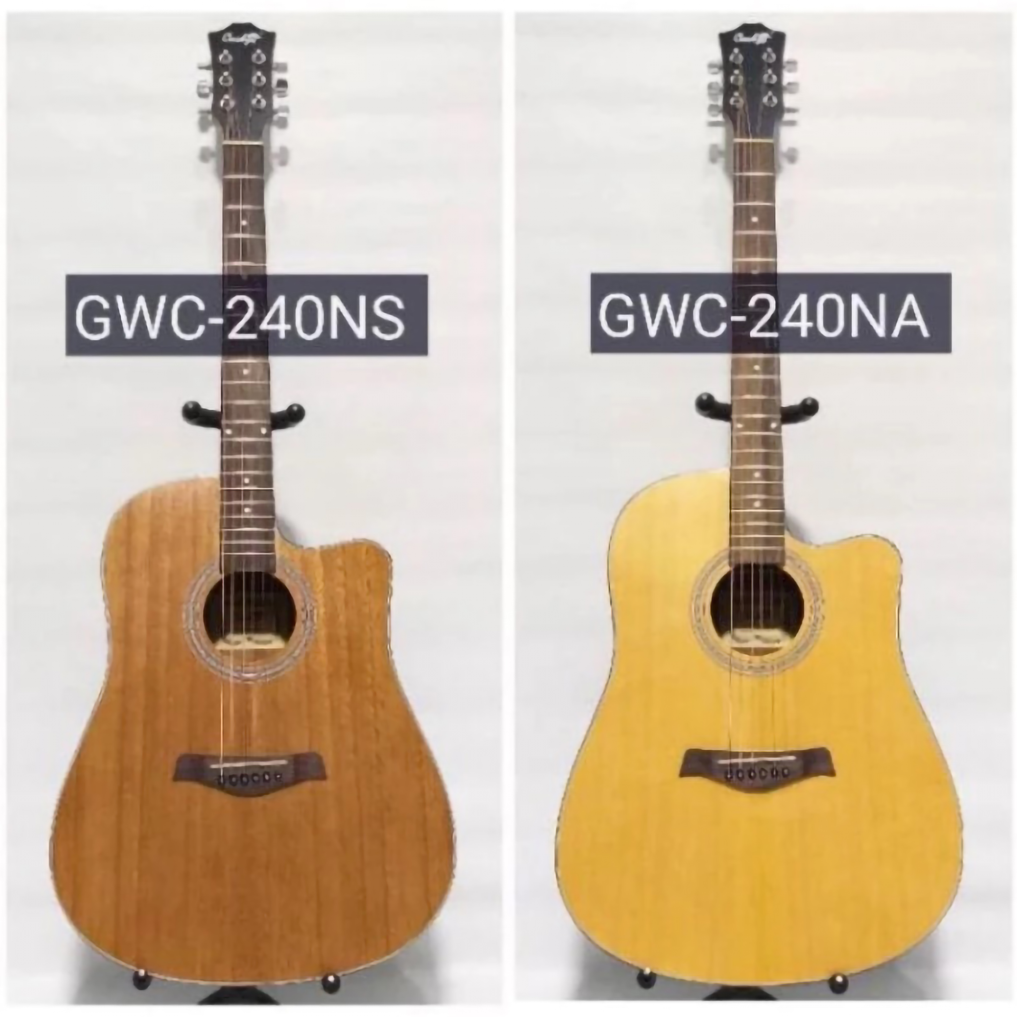 Cowboy Accoustic Electric Guitar NS Cokelat GWC-240