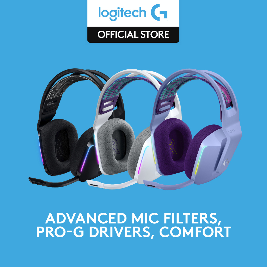 Logitech International  Logitech LIGHTSPEED Gaming Headset G733 