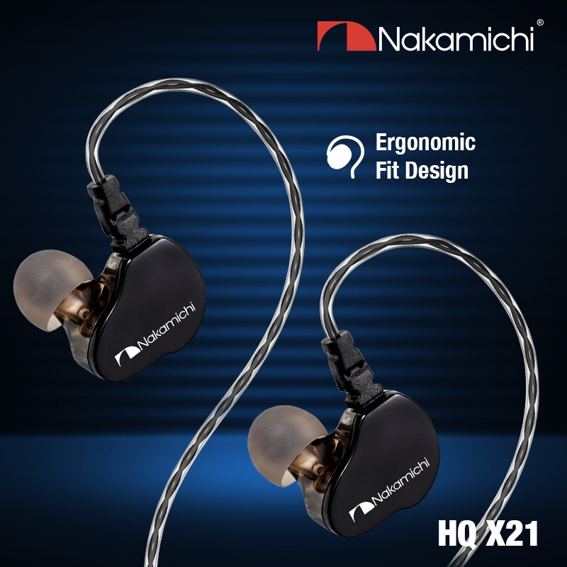 Nakamichi Corporation Nakamichi Dynamic Driver In Ear Monitor Wired  HQ-X20