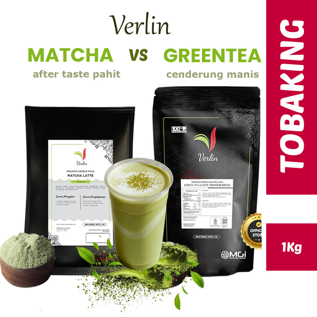 Mutiara Gemilang Indonesia Verlin Matcha Latte