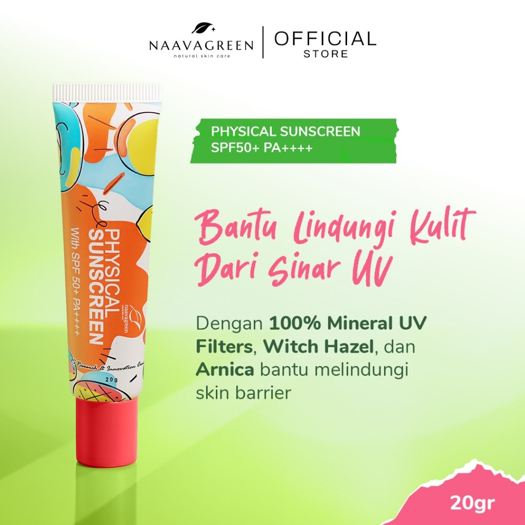 Eunike Nathan Abadi Naavagreen Physical Sunscreen