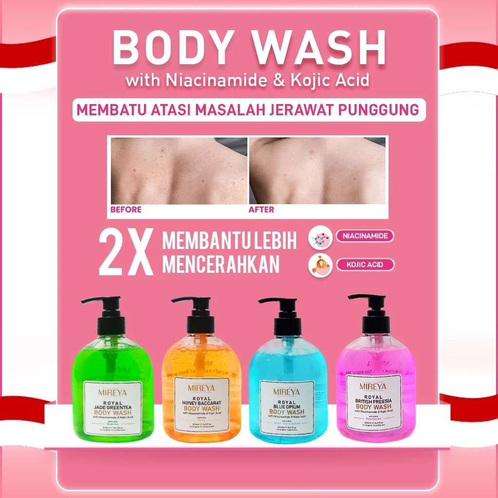 Indokarisma Parvaiz Makmur Mireya Royal Blue Opium Body Wash