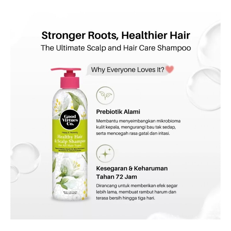 Good Virtues Co. Healthy Hair & Scalp Shampoo