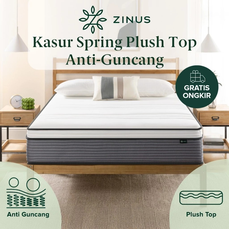 Zinus Spring Bed Plush Top