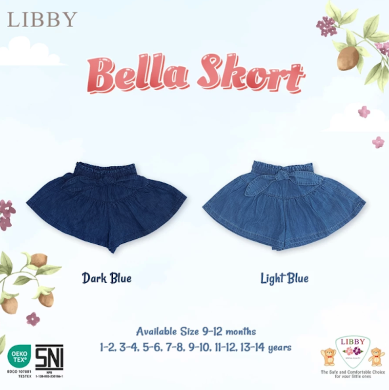 LIBBY Bella Skort Rok Jeans Pita 3
