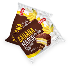 Tasteé Banana Marshmallow Chocolate Pie