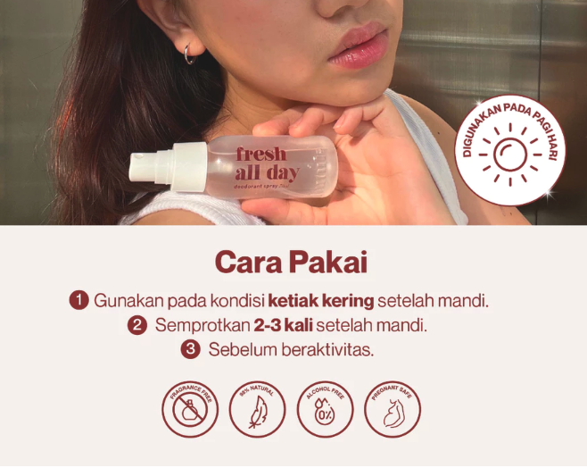 BUTUH! BUTUH! Fresh All Day Deodorant Spray