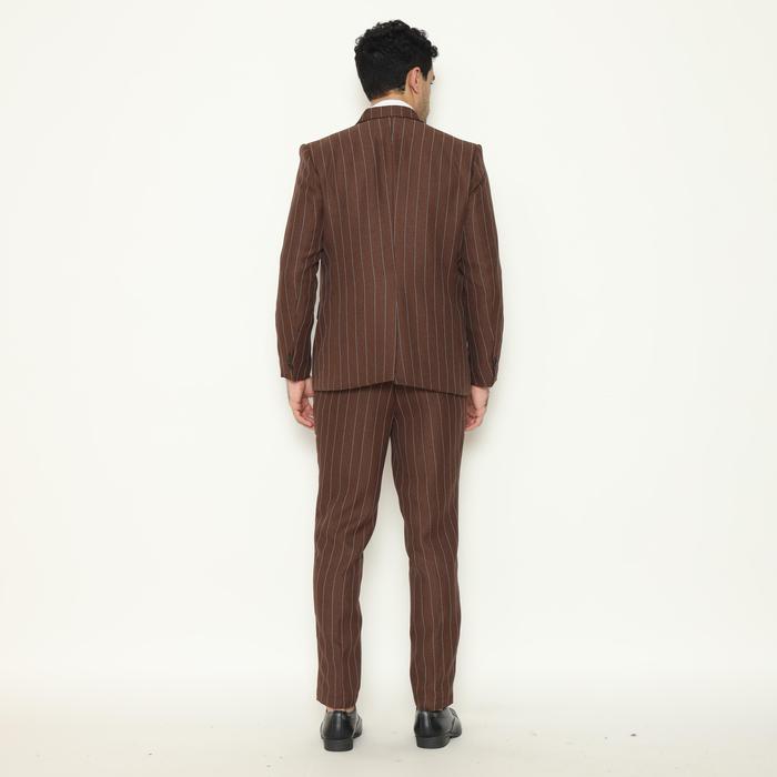 Yung Tailor YUNG Setelan Jas Double Breasted Stripe