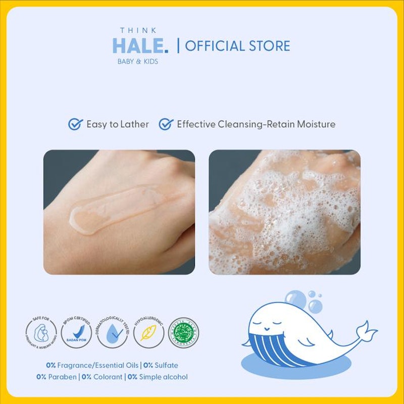 HALE Baby & Kids Gentle Hair & Body Wash 2