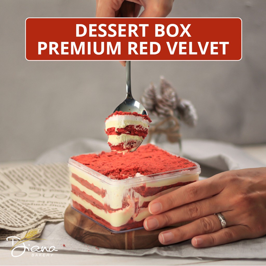 Momolin Bakery Dessert Box Premium Red Velvet